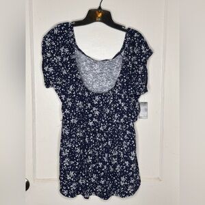 Torrid Babydoll Scoop neck top